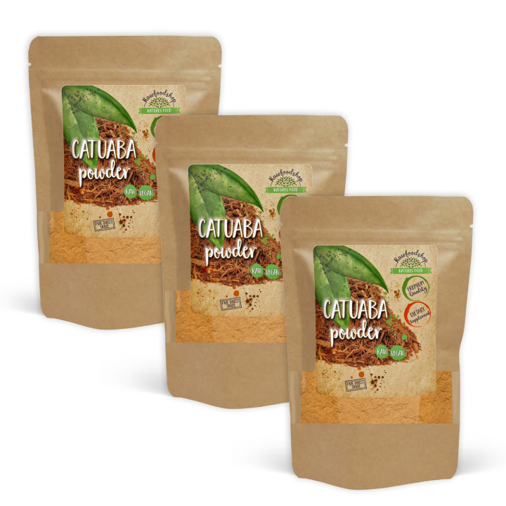 Catuaba Pulver 125g x 3 pakker i gruppen Kosttilskudd / Urter & Planter / Urter hos Rawfoodshop Scandinavia AB (RAW00203-SET3)
