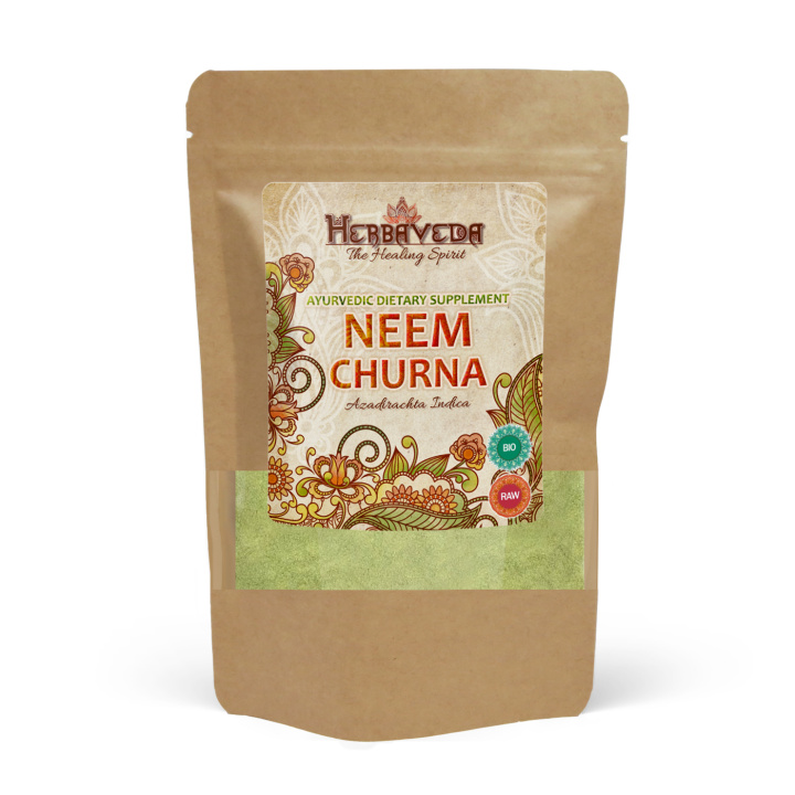 Neem Churna ØKO 100g i gruppen Kosttilskudd / Urter & Planter / Urter hos Rawfoodshop Scandinavia AB (RAW00207-2)