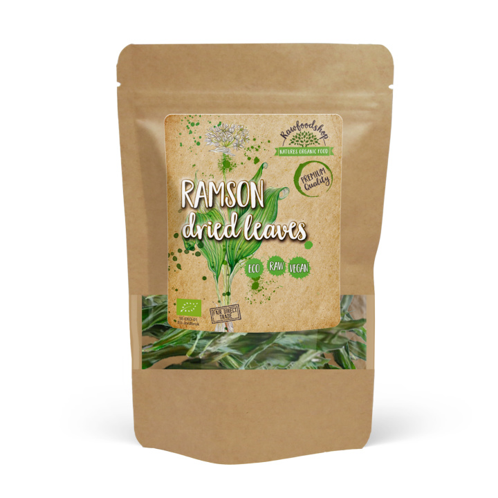 Ramsløk ØKO 50g i gruppen Råvarer & Drikke / Spiskammer / Krydder & Salt hos Rawfoodshop Scandinavia AB (RAW027)