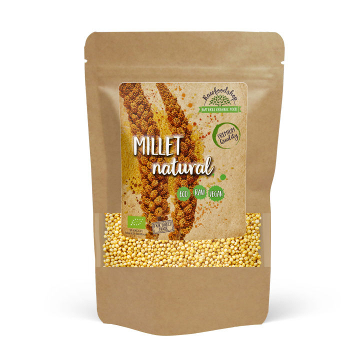 Hirse ØKO 1kg i gruppen Råvarer & Drikke / Helsekost / Frø hos Rawfoodshop Scandinavia AB (RAW87809711)