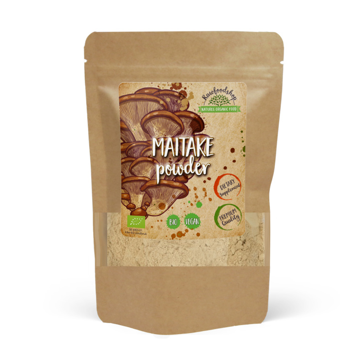 Maitake Pulver ØKO 250g i gruppen Kosttilskudd / Urter & Planter / Sopp hos Rawfoodshop Scandinavia AB (RAW9301-250)