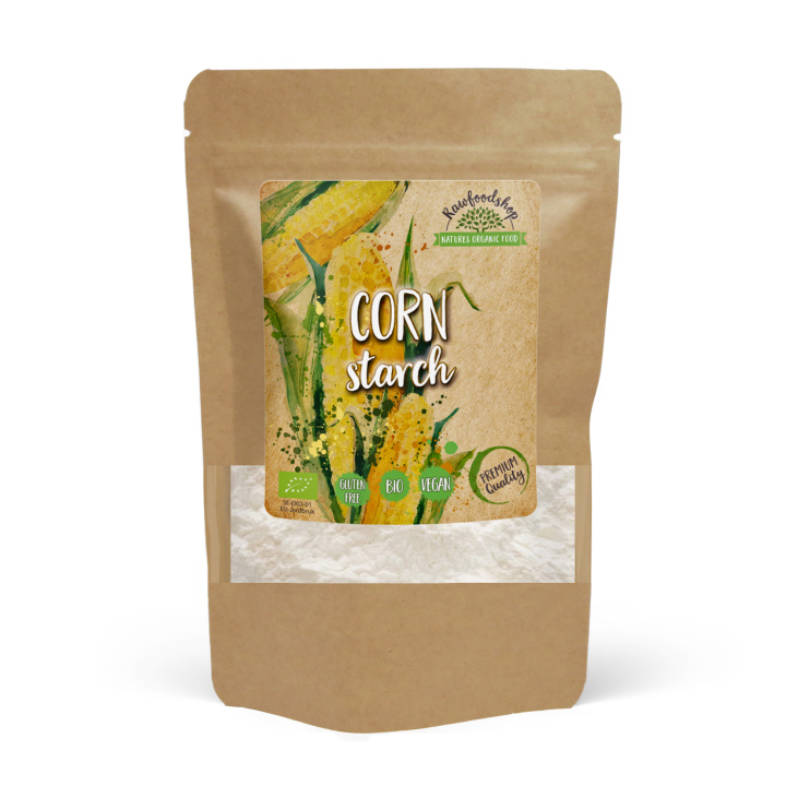 Maisstivelse ØKO 1kg i gruppen Råvarer & Drikke / Baking / Mel hos Rawfoodshop Scandinavia AB (RAW936211)