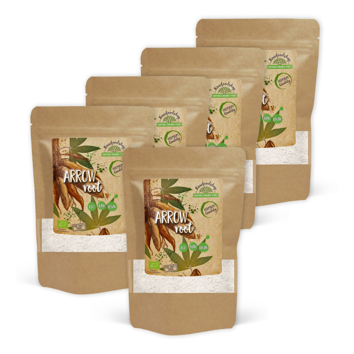 Arrowrot pulver ØKO 50g x 5 pakker i gruppen Råvarer & Drikke / Baking / Ingredienser Annet hos Rawfoodshop Scandinavia AB (RAW9365-SET5)