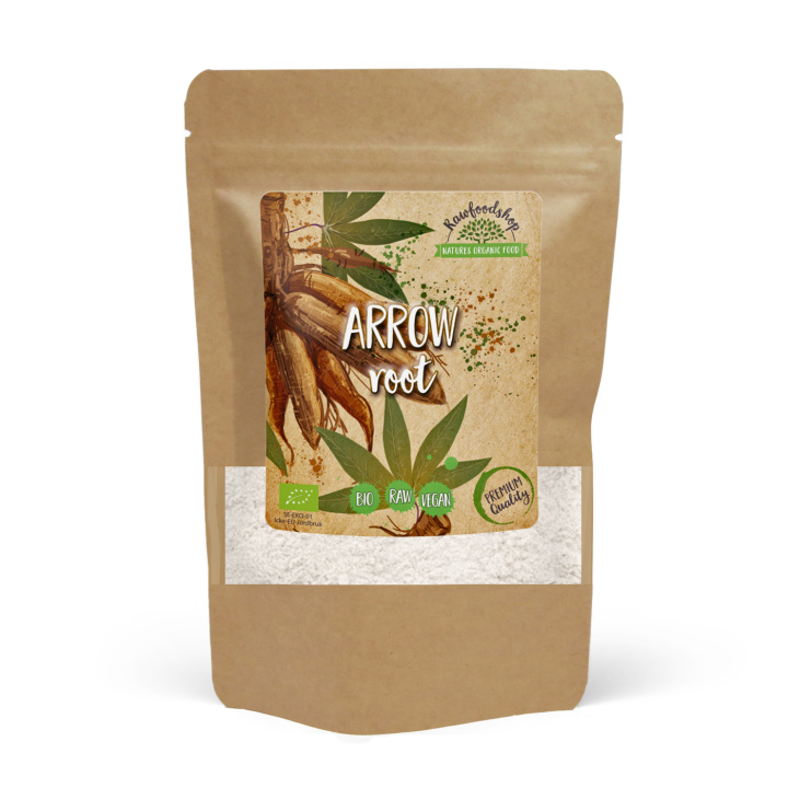 Arrowrot pulver ØKO 50g i gruppen Råvarer & Drikke / Baking / Ingredienser Annet hos Rawfoodshop Scandinavia AB (RAW9365)