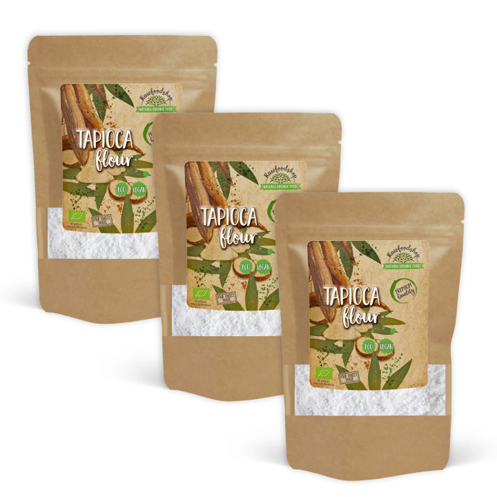 Tapiokamel ØKO 500g x 3 pakker i gruppen Råvarer & Drikke / Baking / Mel hos Rawfoodshop Scandinavia AB (RAW968698-SET3)