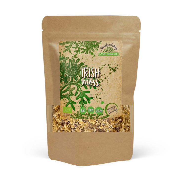 Irish Moss ØKO 250g i gruppen Råvarer & Drikke / Helsekost / Alger & Tang hos Rawfoodshop Scandinavia AB (RAWALG004-250)