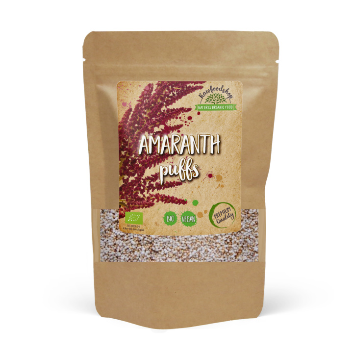Amaranth Puffet ØKO 200g i gruppen Råvarer & Drikke / Baking / Korn og flak hos Rawfoodshop Scandinavia AB (RAWAMA001)