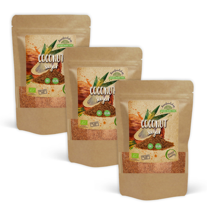 Kokossukker ØKO 500g x 3 pakker i gruppen Råvarer & Drikke / Baking / Søtning hos Rawfoodshop Scandinavia AB (RAWKO001-SET3)