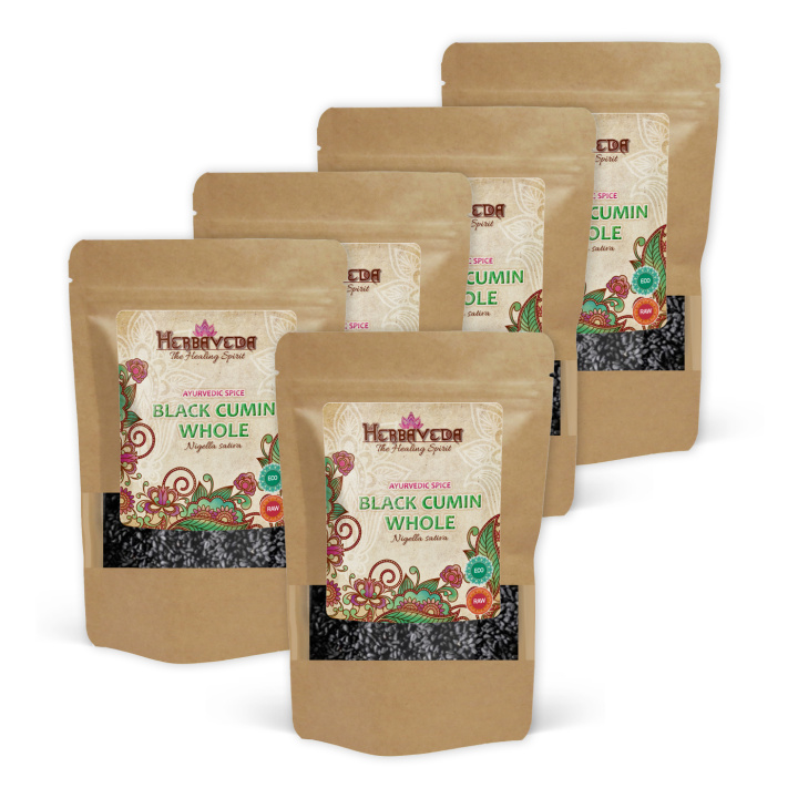 Svartkarvefrø ØKO 100g x 5 pakker i gruppen Råvarer & Drikke / Spiskammer / Krydder & Salt hos Rawfoodshop Scandinavia AB (RAWNIG001-SET5)