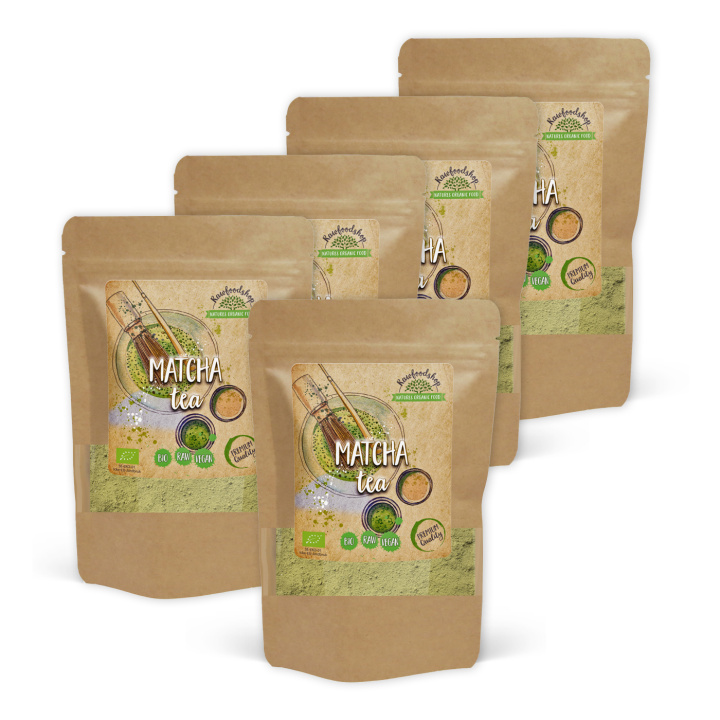 Matcha Te ØKO 125g x 5 pakker i gruppen Råvarer & Drikke / Helsekost / Matcha hos Rawfoodshop Scandinavia AB (RAWTE001-SET5)