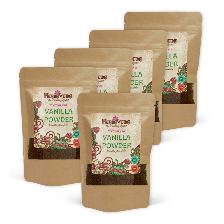 Vaniljepulver ØKO 10g x 5 pakker i gruppen Råvarer & Drikke / Spiskammer / Krydder & Salt hos Rawfoodshop Scandinavia AB (RBAK100901E-SET5)