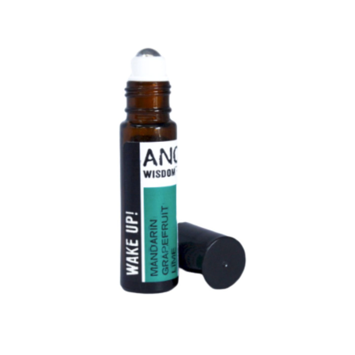 Wake Up Essential Oil Blend Roll On 10ml i gruppen OUTLET 20-80% / Hud & Kropp 20-50% / Kampanj- Hud & kropp hos Rawfoodshop Scandinavia AB (REBIUL-06)