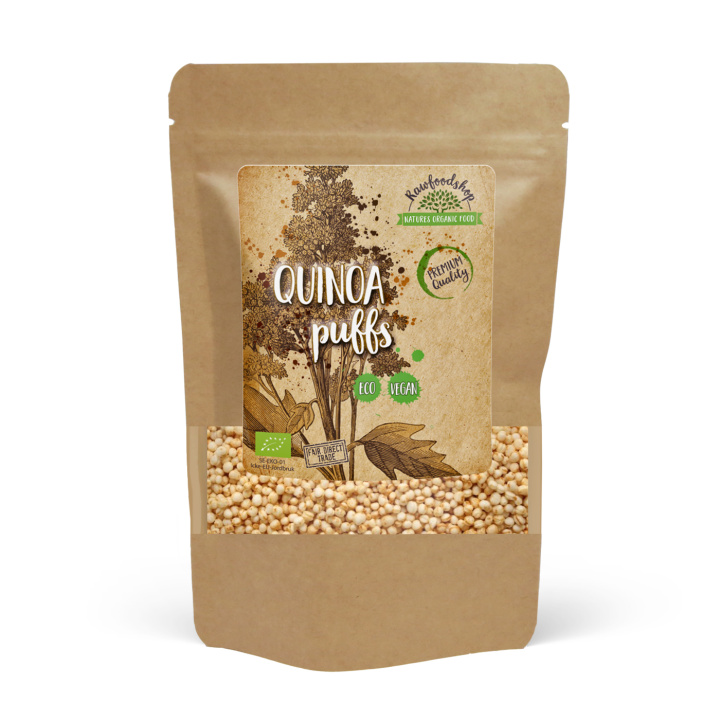 Quinoa puffer ØKO 200g i gruppen Råvarer & Drikke / Baking / Korn og flak hos Rawfoodshop Scandinavia AB (RECQUI01)