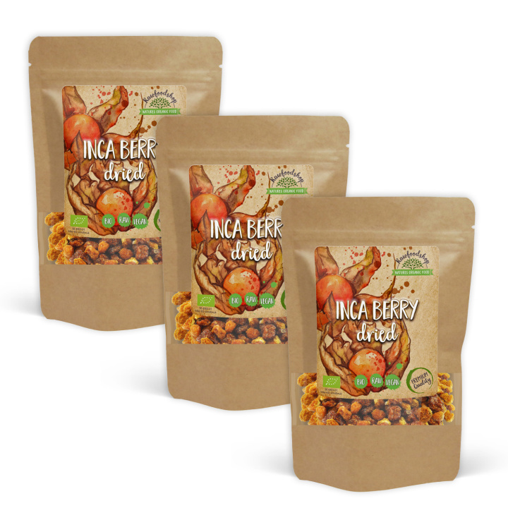 Inca-bær ØKO 500g x 3 pakker i gruppen Råvarer & Drikke / Frukt og bær / Annen Frukt og Bær hos Rawfoodshop Scandinavia AB (RFRU100396E1-SET3)