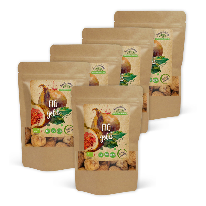 Fiken Gold ØKO 200g x 5 pakker i gruppen Råvarer & Drikke / Frukt og bær / Fiken hos Rawfoodshop Scandinavia AB (RFRU200357E-SET5)