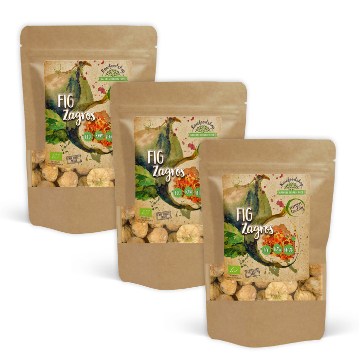 Fiken Zagros ØKO 200g x 3 pakker i gruppen Råvarer & Drikke / Frukt og bær / Fiken hos Rawfoodshop Scandinavia AB (RFRU200360E-SET3)