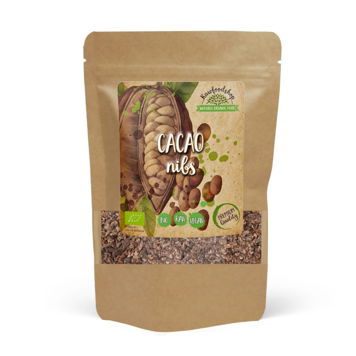Kakaonibs RAW ØKO 1kg i gruppen Råvarer & Drikke / Baking / Kakaoprodukter hos Rawfoodshop Scandinavia AB (RKAK1000751E)