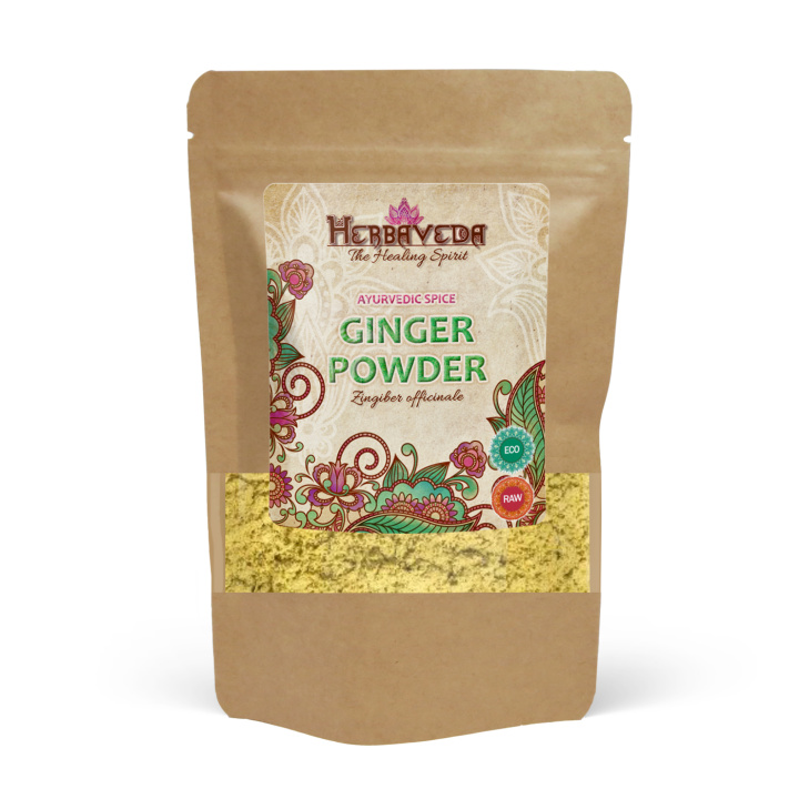 Ingefær Pulver ØKO 100g i gruppen Råvarer & Drikke / Spiskammer / Krydder & Salt hos Rawfoodshop Scandinavia AB (RKRY100202E)