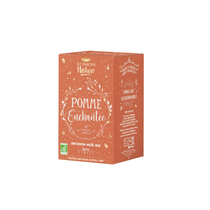 Julete Fortryllende Eple, Kanel & Fennikel ØKO 18 x 1,7g i gruppen Råvarer & Drikke / Drikkevarer / Te hos Rawfoodshop Scandinavia AB (RNP0035)