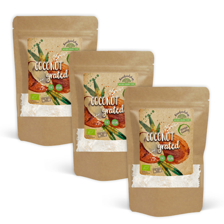 Kokos Revet Premium ØKO 500g x 3 pakker i gruppen Råvarer & Drikke / Nøtter / Kokosnøtt hos Rawfoodshop Scandinavia AB (ROVR2000471E-SET3)