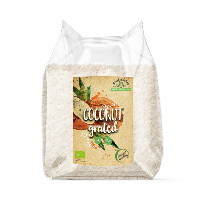 Kokos Revet Premium ØKO 500g i gruppen Råvarer & Drikke / Nøtter / Kokosnøtt hos Rawfoodshop Scandinavia AB (ROVR2000471E)