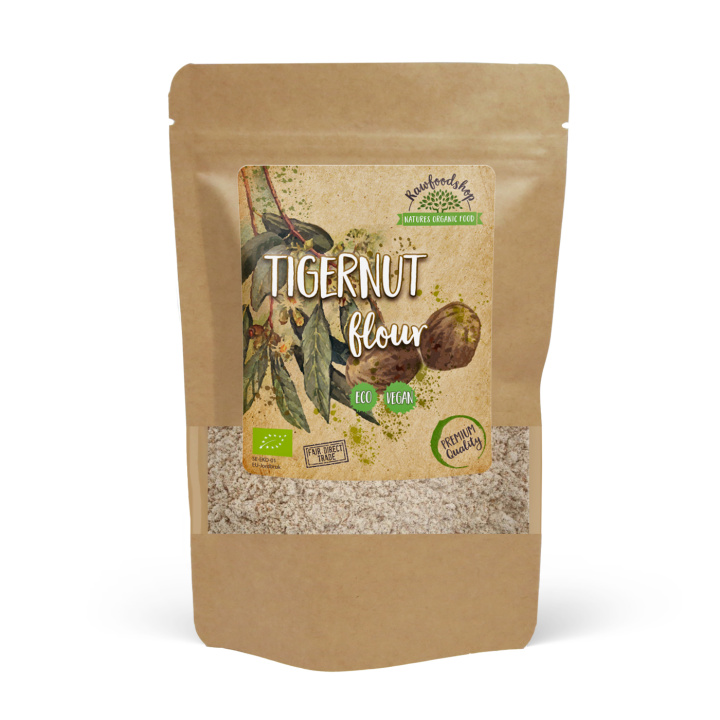 Jordmandelmel ØKO 250g i gruppen Råvarer & Drikke / Nøtter / Nøttemel hos Rawfoodshop Scandinavia AB (RPUL2502060E)