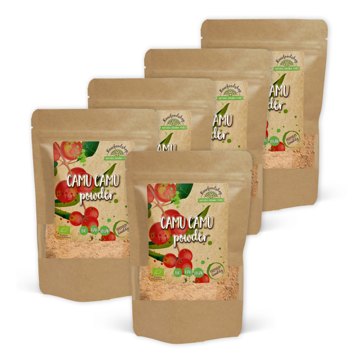 Camu Camu Pulver ØKO 250g x 5 pakker i gruppen Råvarer & Drikke / Frukt og bær hos Rawfoodshop Scandinavia AB (RPUL250322E-SET5)