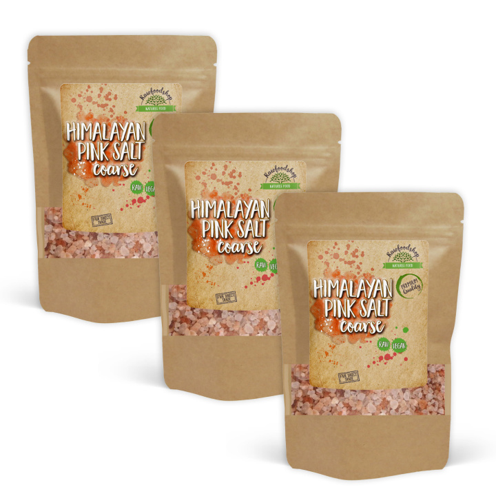 Himalaya Salt Grovt 1kg x 3 pakker i gruppen Råvarer & Drikke / Spiskammer / Krydder & Salt hos Rawfoodshop Scandinavia AB (RSAL500197E11-SET3)