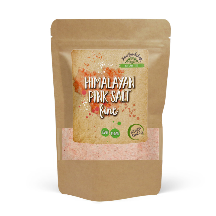 Himalaya Salt Fintmalt 500g i gruppen Råvarer & Drikke / Spiskammer / Krydder & Salt hos Rawfoodshop Scandinavia AB (RSAL500200E)