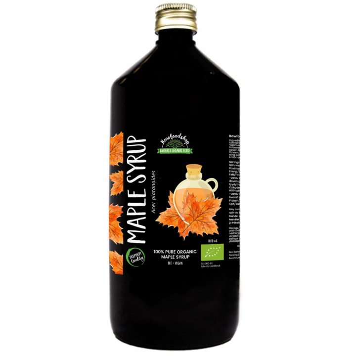 Lønnesirup ØKO 1L i gruppen Råvarer & Drikke / Baking / Sirup hos Rawfoodshop Scandinavia AB (RSOT2502001L1)