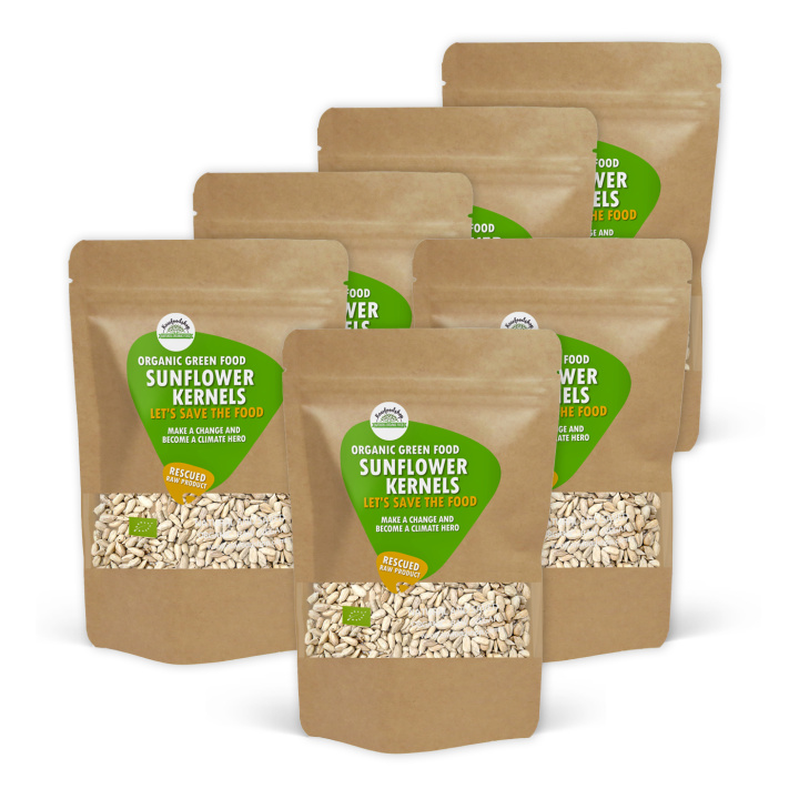 Solfrø ØKO 1kg x 6 pakker i gruppen Råvarer & Drikke / Helsekost / Frø hos Rawfoodshop Scandinavia AB (SF140401-SET6)