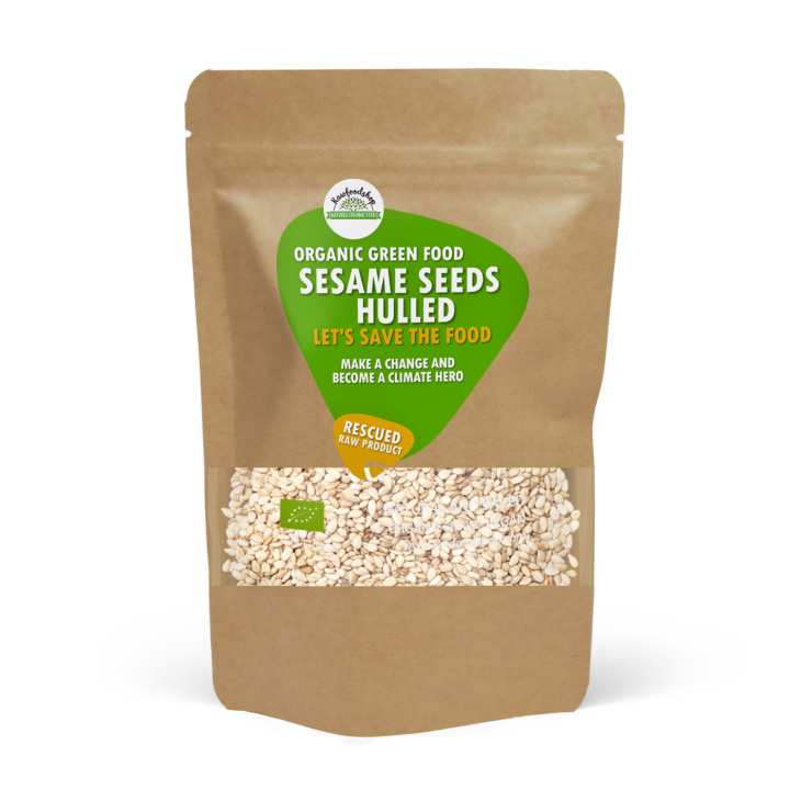 Sesamfrø skrelt ØKO 1kg i gruppen Råvarer & Drikke / Helsekost / Frø hos Rawfoodshop Scandinavia AB (SF141301)
