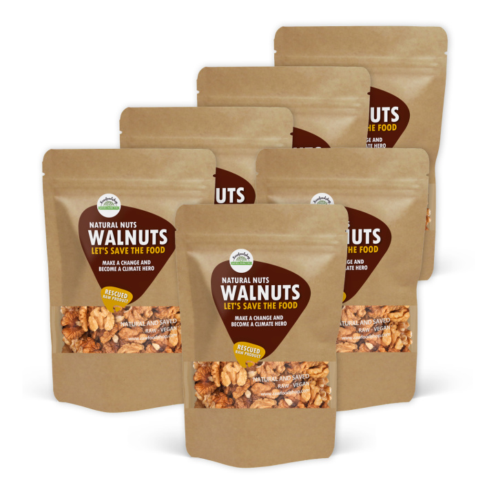 Valnøtter RAW 750g x 6 pakker i gruppen Råvarer & Drikke / Nøtter / Valnøtter hos Rawfoodshop Scandinavia AB (SF17237-750SET)