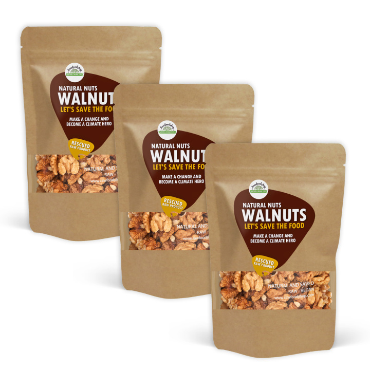 Valnøtter RAW 750g x 3 pakker i gruppen Råvarer & Drikke / Nøtter / Valnøtter hos Rawfoodshop Scandinavia AB (SF17237750SET-3)