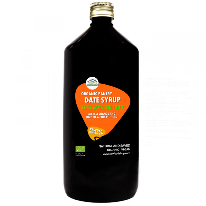 Daddel Sirup ØKO 1000ml i gruppen Råvarer & Drikke / Frukt og bær / Dadler hos Rawfoodshop Scandinavia AB (SF17571)