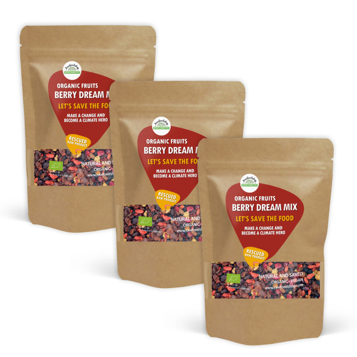 Berry Dream Mix ØKO 1kg x 3 pakker i gruppen Råvarer & Drikke / Frukt og bær hos Rawfoodshop Scandinavia AB (SF214131-SET3)