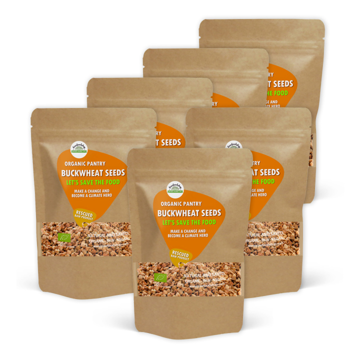 Bokhvete ØKO 1kg x 6 pakker i gruppen Råvarer & Drikke / Helsekost / Frø hos Rawfoodshop Scandinavia AB (SF500048E1SET)