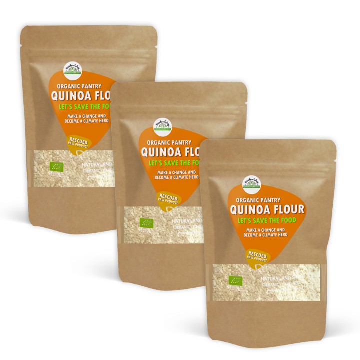 Quinoamel ØKO 1kg x 3 pakker i gruppen Råvarer & Drikke / Baking / Mel hos Rawfoodshop Scandinavia AB (SFAB01710001-SET3)