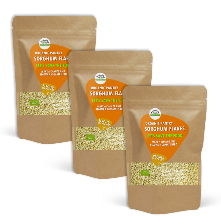 Durra Flakes ØKO 1kg x 3 pakker i gruppen Råvarer & Drikke / Baking / Korn og flak hos Rawfoodshop Scandinavia AB (SFFLAKE011-SET3)