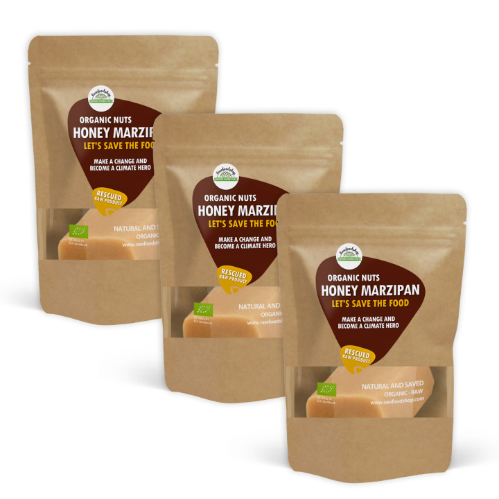 Marsipan ØKO 500g x 3 pakker i gruppen Råvarer & Drikke / Baking / Søtning hos Rawfoodshop Scandinavia AB (SFMMH251-SET3)