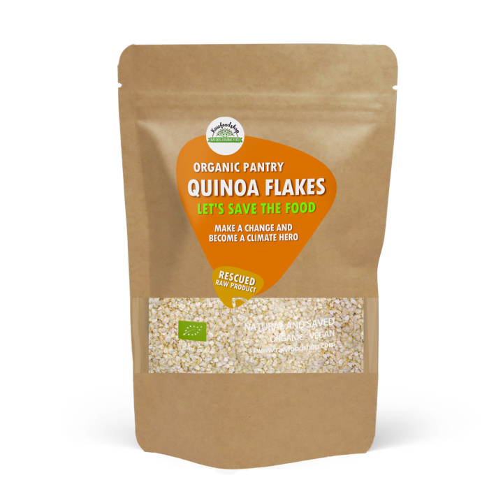 Quinoaflokker ØKO 1kg i gruppen Råvarer & Drikke / Baking / Korn og flak hos Rawfoodshop Scandinavia AB (SFRAW7874321)
