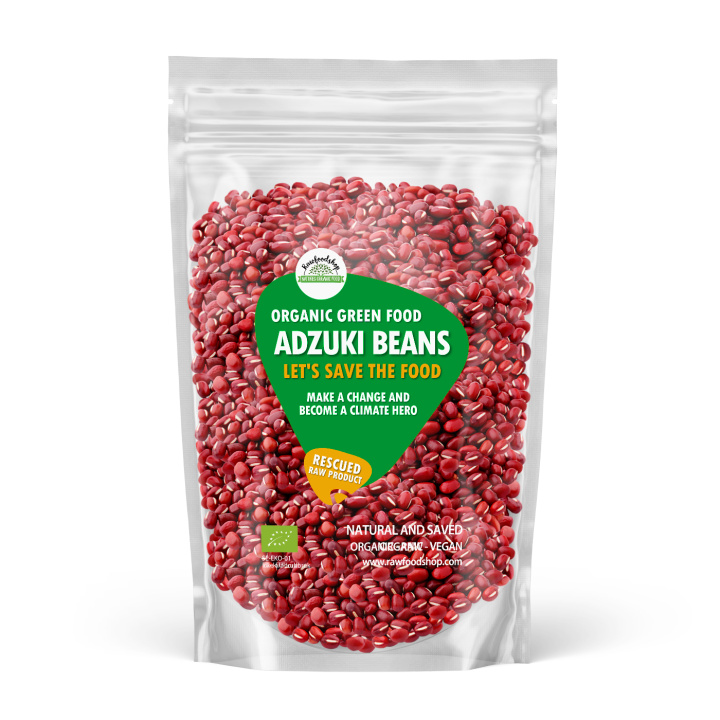 Adzuki bønner ØKO 1kg i gruppen Råvarer & Drikke / Spiskammer / Belgvekster / Bønner hos Rawfoodshop Scandinavia AB (SFRAW78781)