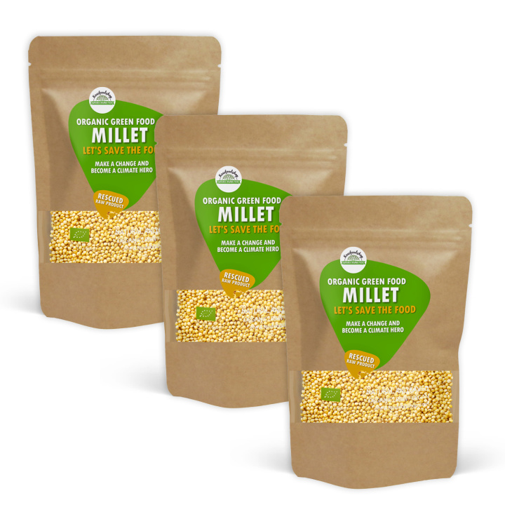 Hirse ØKO 1kg x 3 pakker i gruppen Råvarer & Drikke / Helsekost / Frø hos Rawfoodshop Scandinavia AB (SFRAW8780971-SET3)