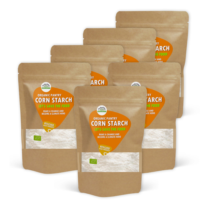 Maisstivelse ØKO 1kg x 6 pakker i gruppen Råvarer & Drikke / Baking / Mel hos Rawfoodshop Scandinavia AB (SFRAW936211SET)