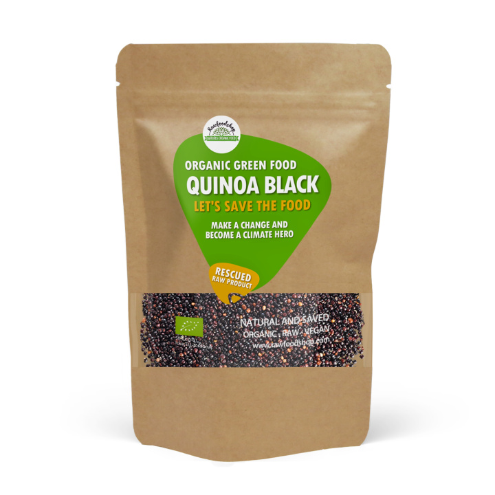 Quinoa Svart ØKO 1kg i gruppen Råvarer & Drikke / Helsekost / Frø hos Rawfoodshop Scandinavia AB (SFRAW98651)