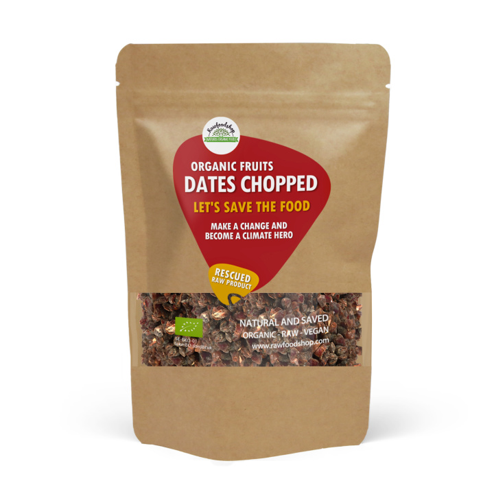 Dadler Hakkede ØKO 1kg i gruppen Råvarer & Drikke / Frukt og bær / Dadler hos Rawfoodshop Scandinavia AB (SFRAWDAD5001)