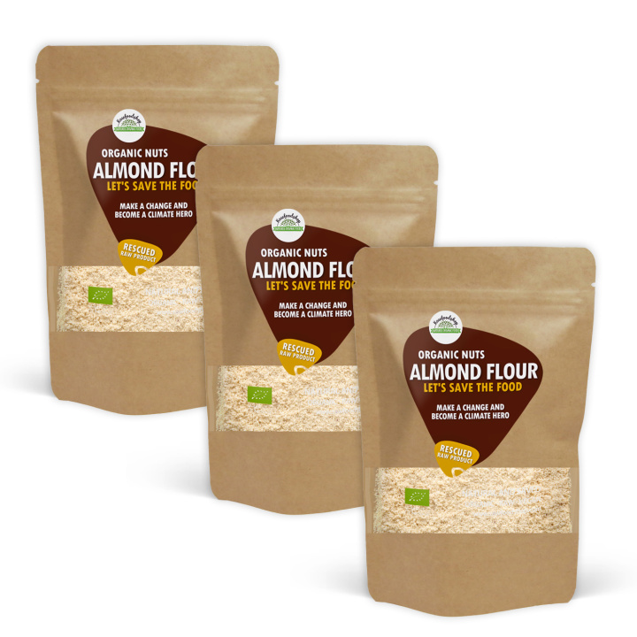 Mandelmel RAW ØKO 1kg x 3 pakket i gruppen Råvarer & Drikke / Baking / Mel / Mandelmel hos Rawfoodshop Scandinavia AB (SFRBAK1000913ESET3)