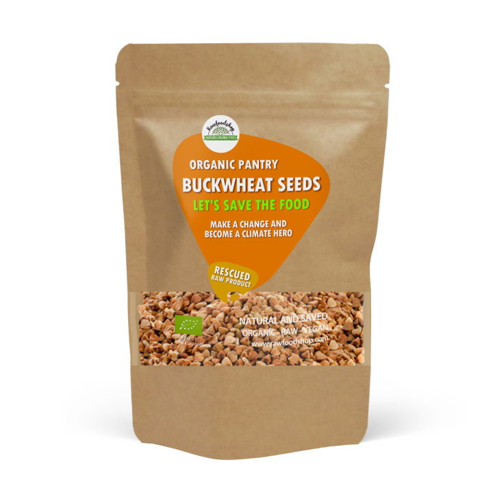 Bokhvete ØKO 1kg i gruppen Råvarer & Drikke / Helsekost / Frø hos Rawfoodshop Scandinavia AB (SFRBON500048E1)