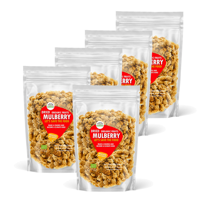 Morbær ØKO 1kg 5stk pakke i gruppen Råvarer & Drikke / Frukt og bær / Morbær hos Rawfoodshop Scandinavia AB (SFRFRU1000340ESET)