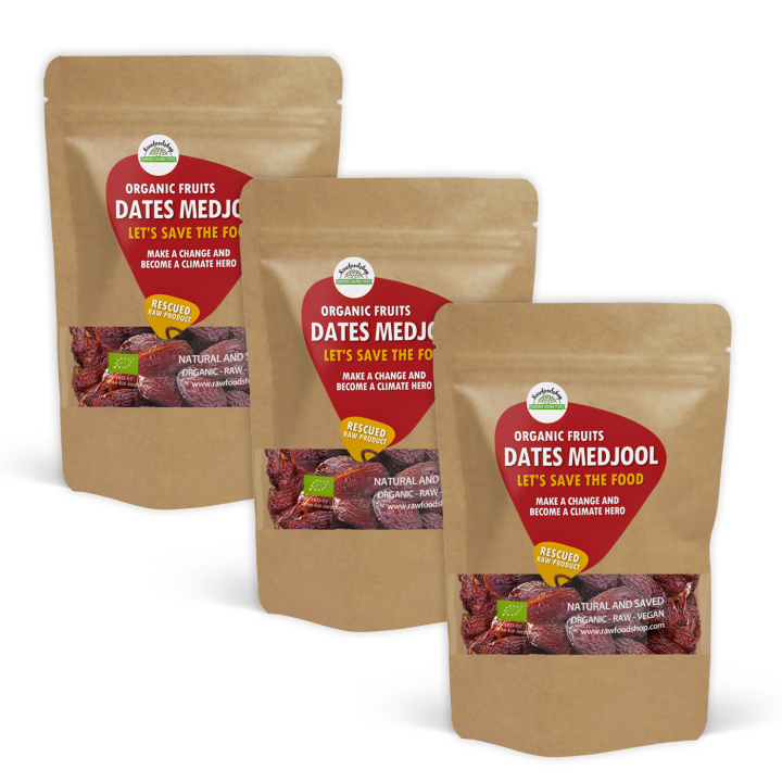 Dadler Medjool ØKO 1kg x 3 pakker i gruppen Råvarer & Drikke / Frukt og bær / Dadler hos Rawfoodshop Scandinavia AB (SFRFRU500355E-1000-3SET)